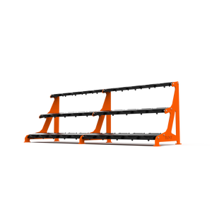 BLK BOX Premium 3 Tier Dumbbell Rack 30kg Burnt Orange