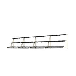 BLK BOX Premium 3 Tier Dumbbell Rack 50kg Pure White