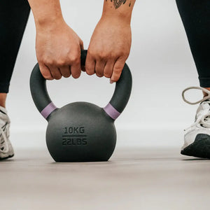 BLK BOX Premium Cast Iron Kettlebell - Dual Marked