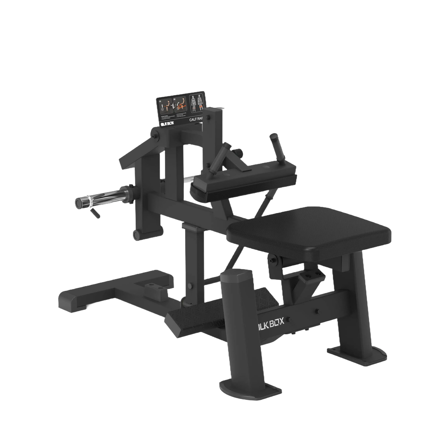 BLK BOX Seated Calf Raise Strength Machine