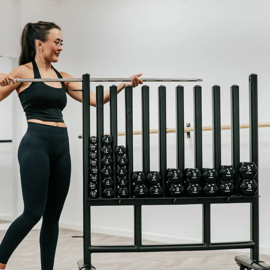 BLK BOX Studio Vinyl Dumbbell Storage