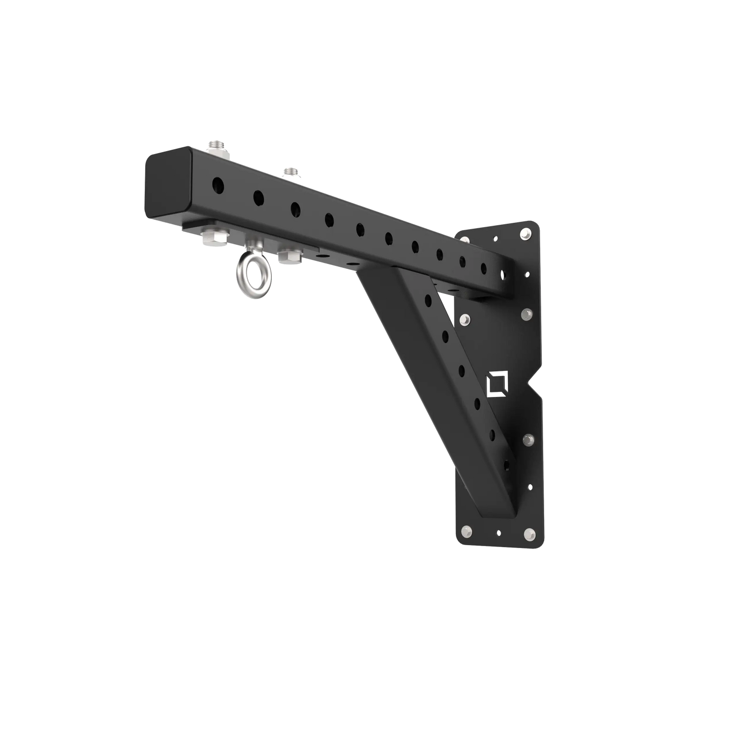 BLK BOX Wall Mounted Boxing Bag Arm Low Angle