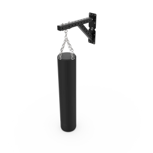 BLK BOX Wall Mounted Boxing Bag Arm with bag angle