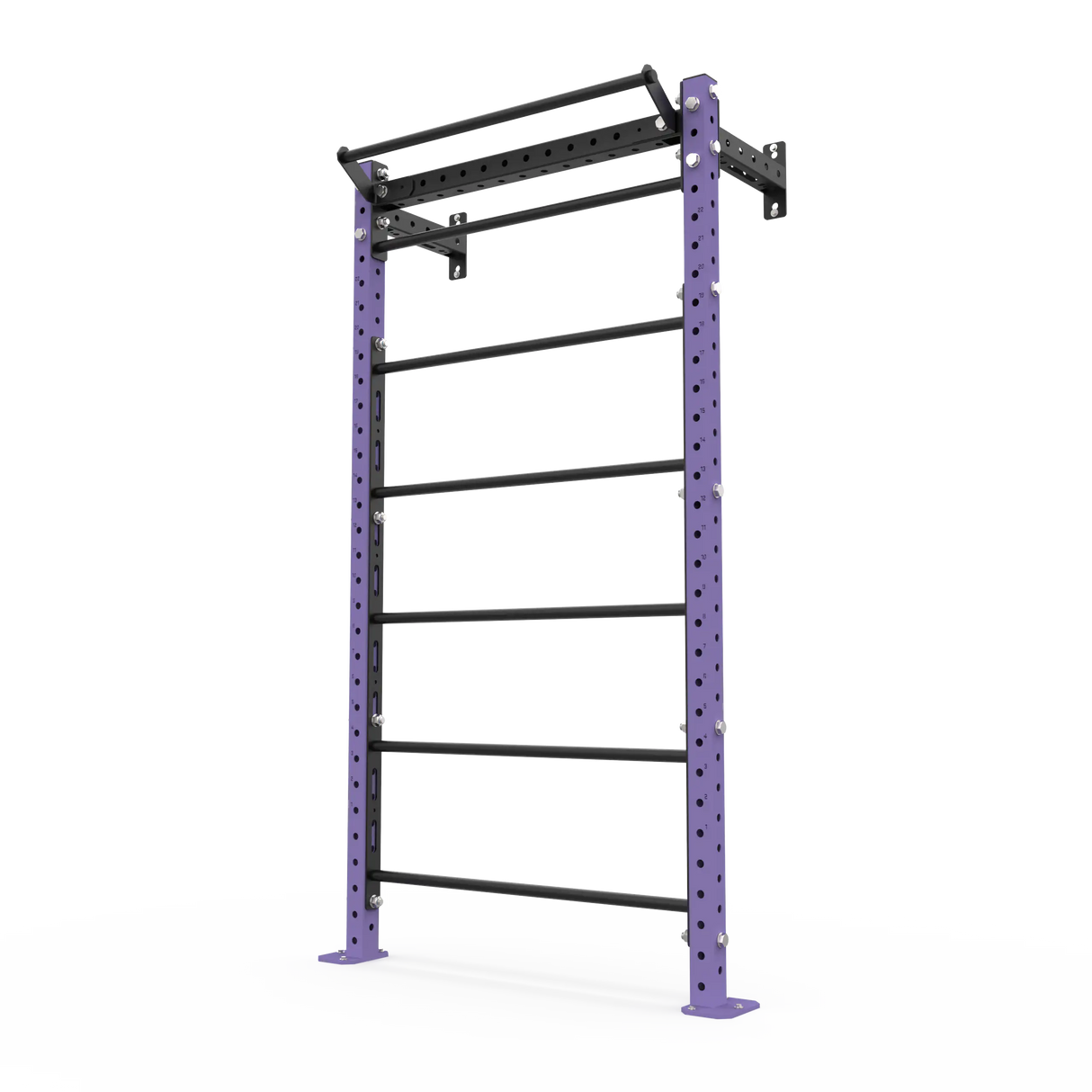 BLK BOX Wall Mounted Stall Bars 2.4m Purple Lilac