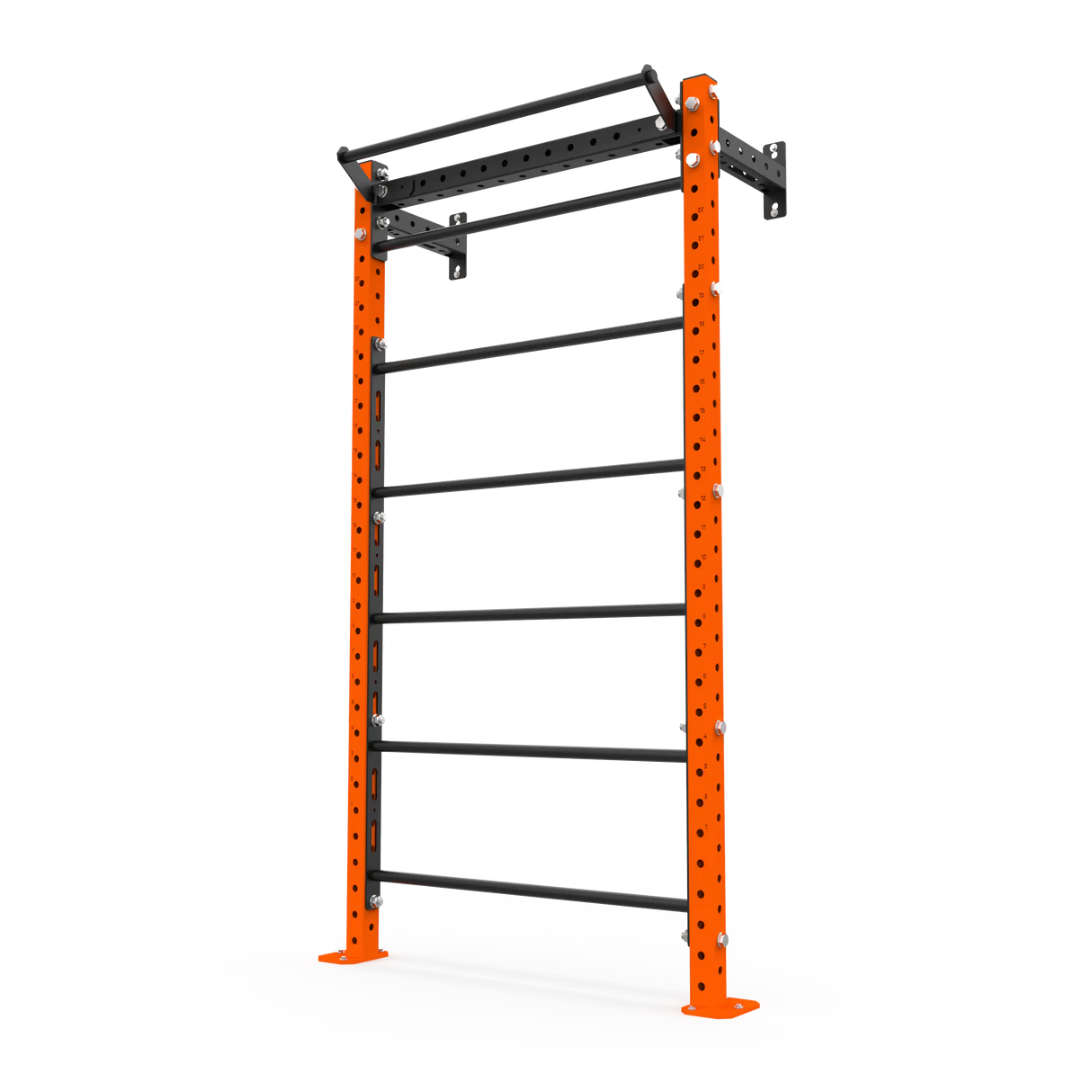 BLK BOX Wall Mounted Stall Bars 2.4m Burnt Orange
