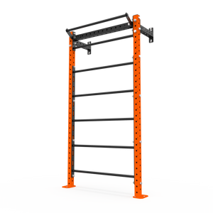 BLK BOX Wall Mounted Stall Bars 2.4m Burnt Orange