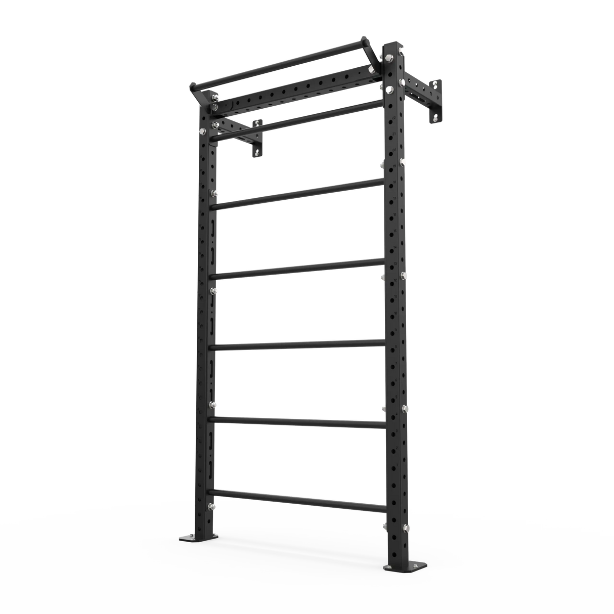 BLK BOX Wall Mounted Stall Bars  Black