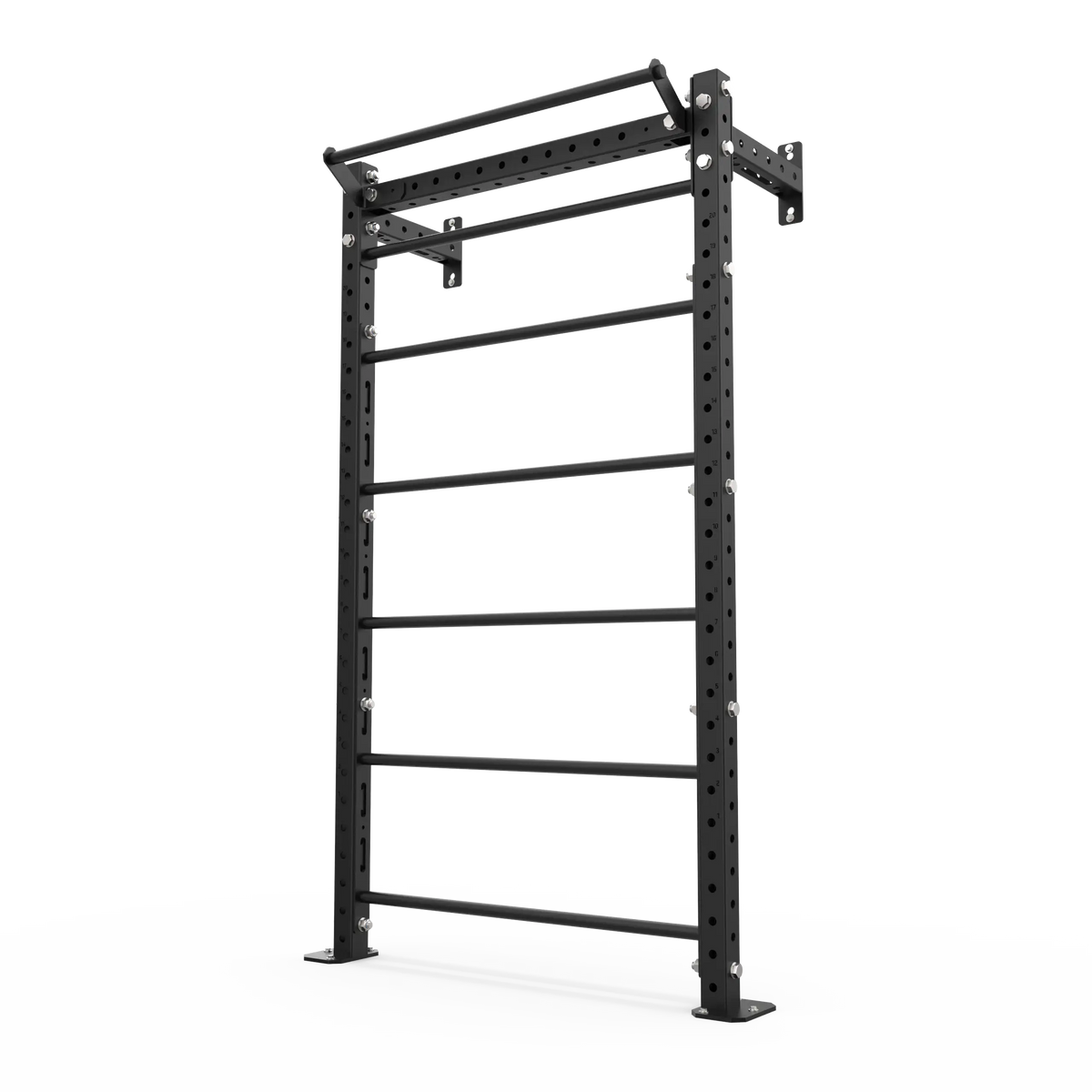 BLK BOX Wall Mounted Stall Bars 2.2m black