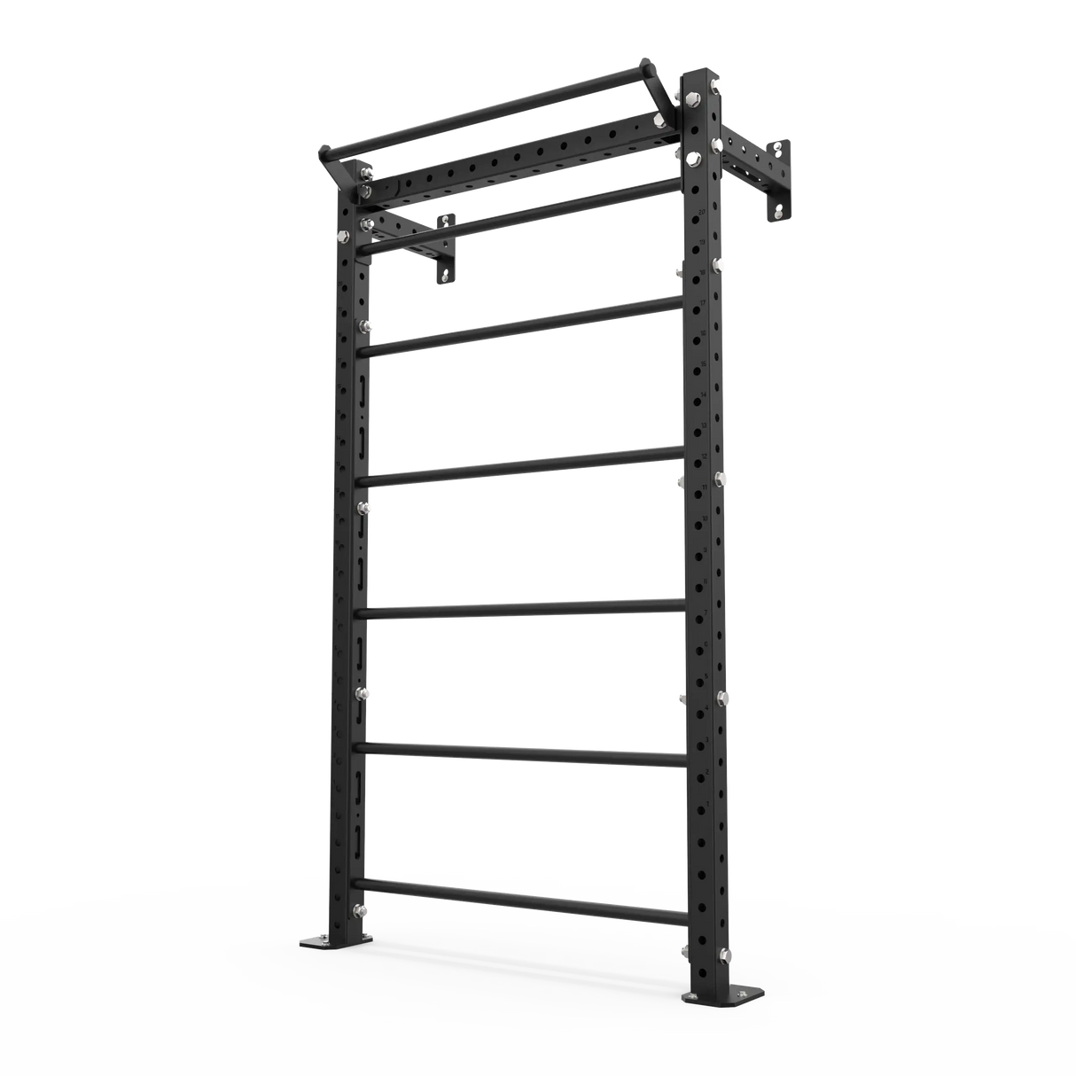 BLK BOX Wall Mounted Stall Bars 2.2m black
