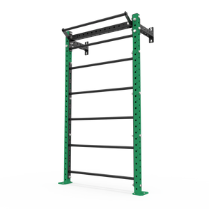 BLK BOX Wall Mounted Stall Bars 2.2m Signal Green