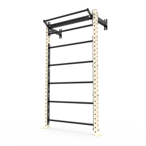 BLK BOX Wall Mounted Stall Bars 2.2m Flate White