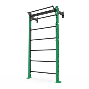 BLK BOX Wall Mounted Stall Bars 2.4m Signal Green