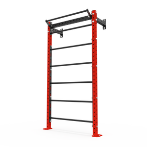 BLK BOX Wall Mounted Stall Bars 2.4m Traffic red