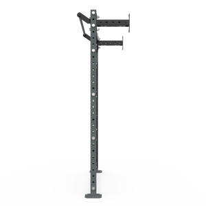 BLK BOX Wall Mounted Stall Bars side view