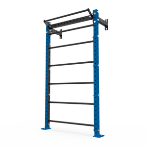 BLK BOX Wall Mounted Stall Bars 2.2m Signal Blue