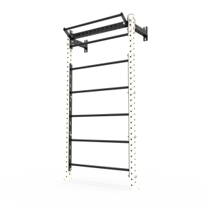 BLK BOX Wall Mounted Stall Bars 2.4m Pure White