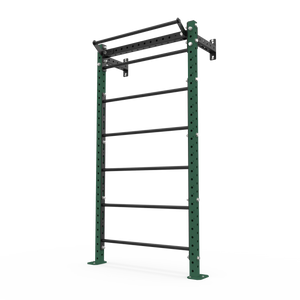 BLK BOX Wall Mounted Stall Bars 2.4m Forest Green