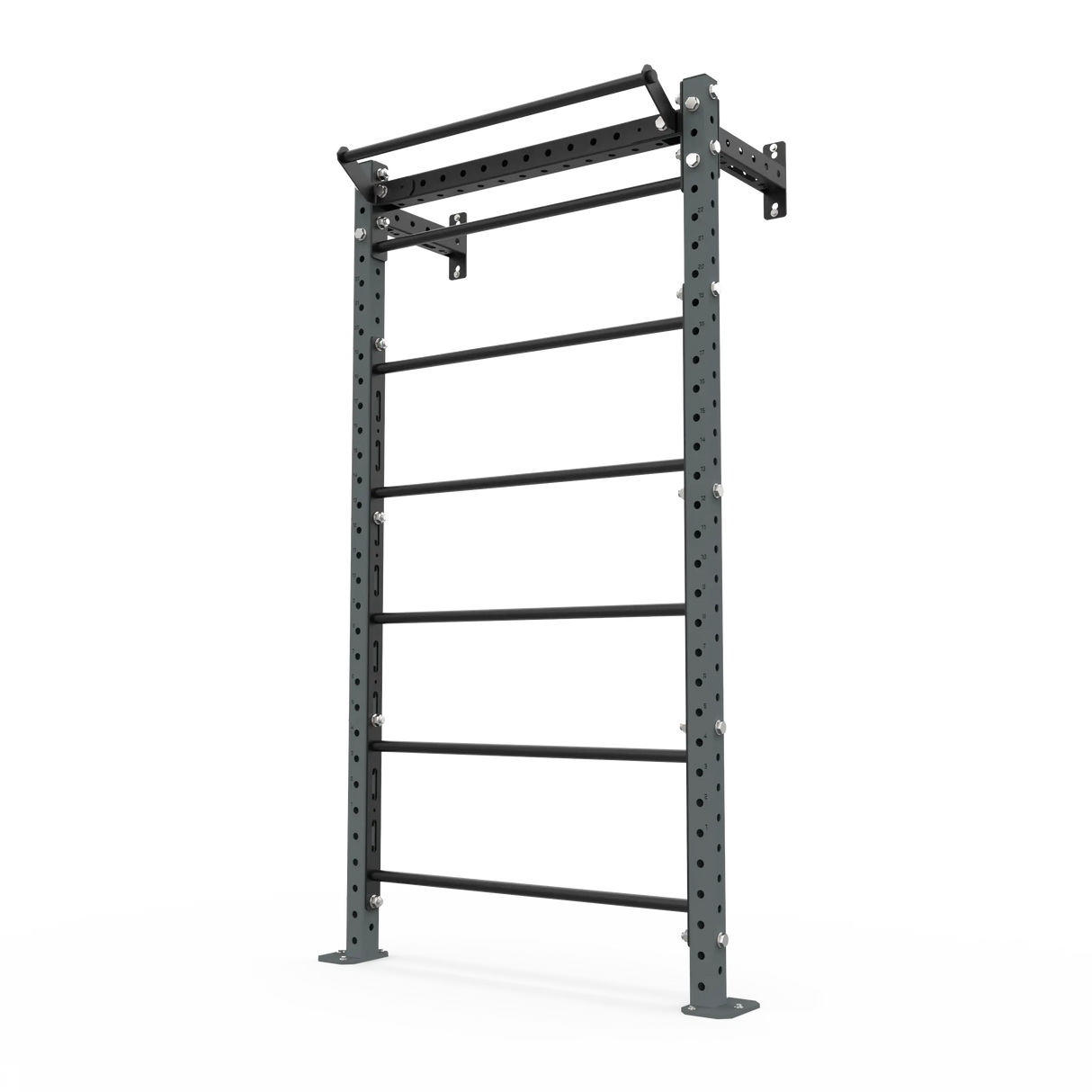 BLK BOX Wall Mounted Stall Bars diagonal