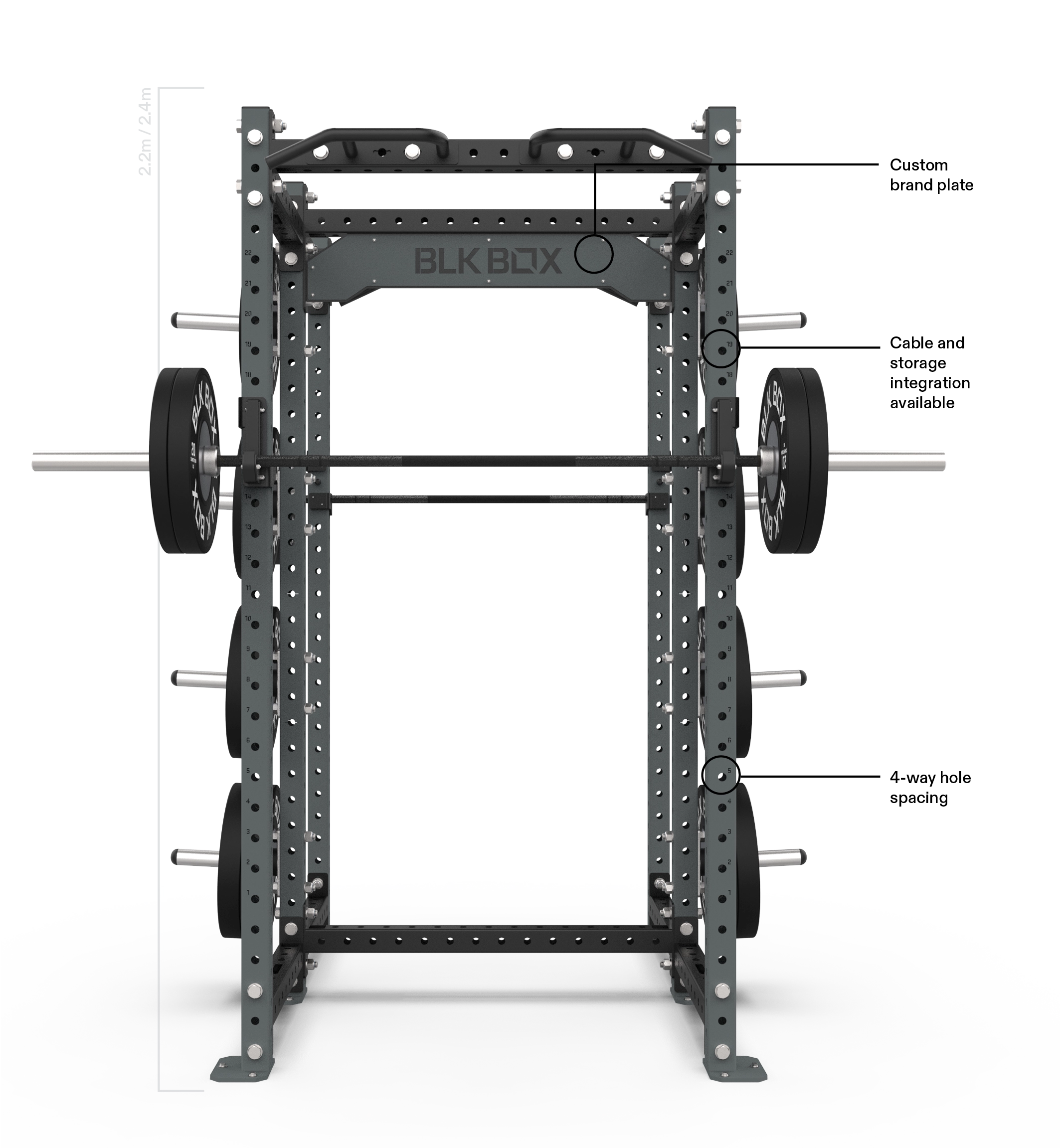 BLK BOX 3 Series Back-to-Back Compact Rack | BLK BOX