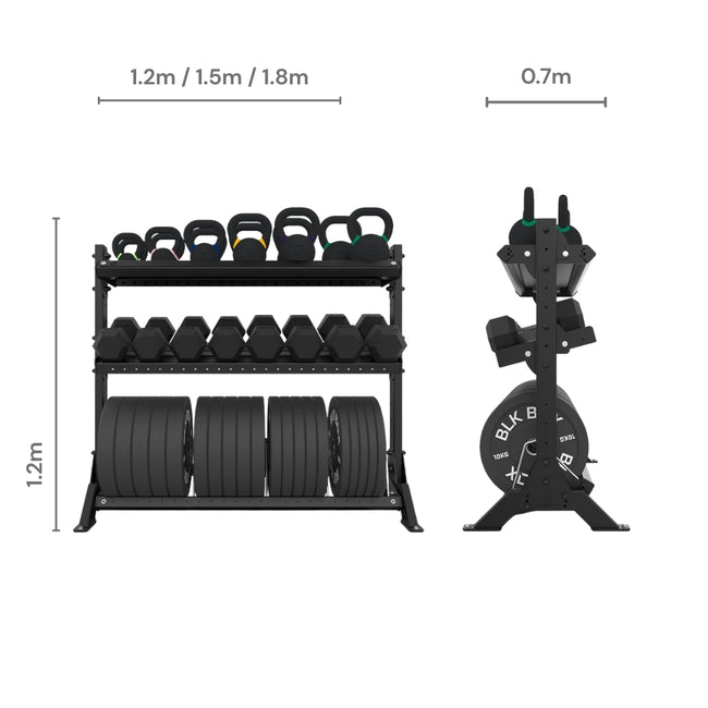 Basecamp 3 Tier Storage System