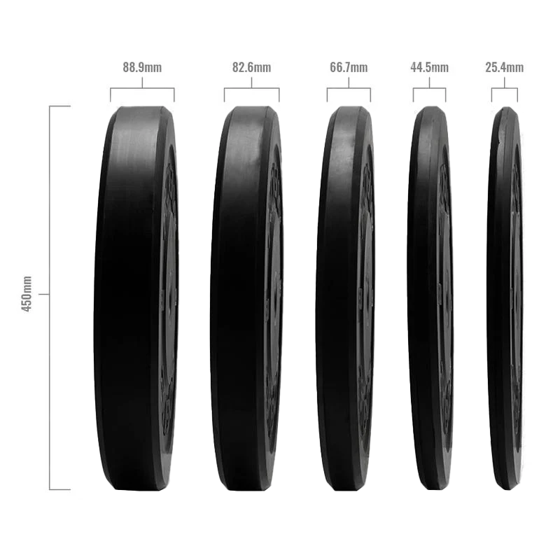 Eco Bumper Weight Plates-Weight Plates-BLK BOX