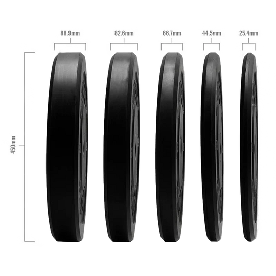 Eco Bumper Weight Plates-Weight Plates-BLK BOX