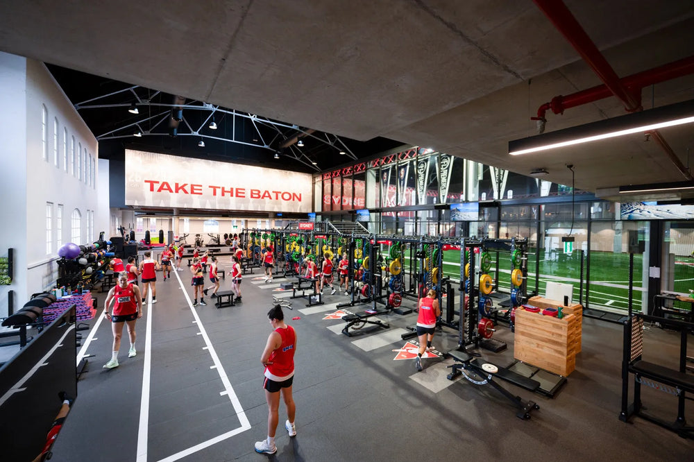 Sydney Swans gym by BLK BOX