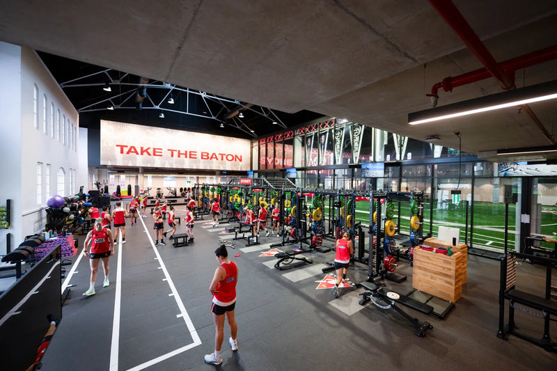 Sydney Swans gym by BLK BOX