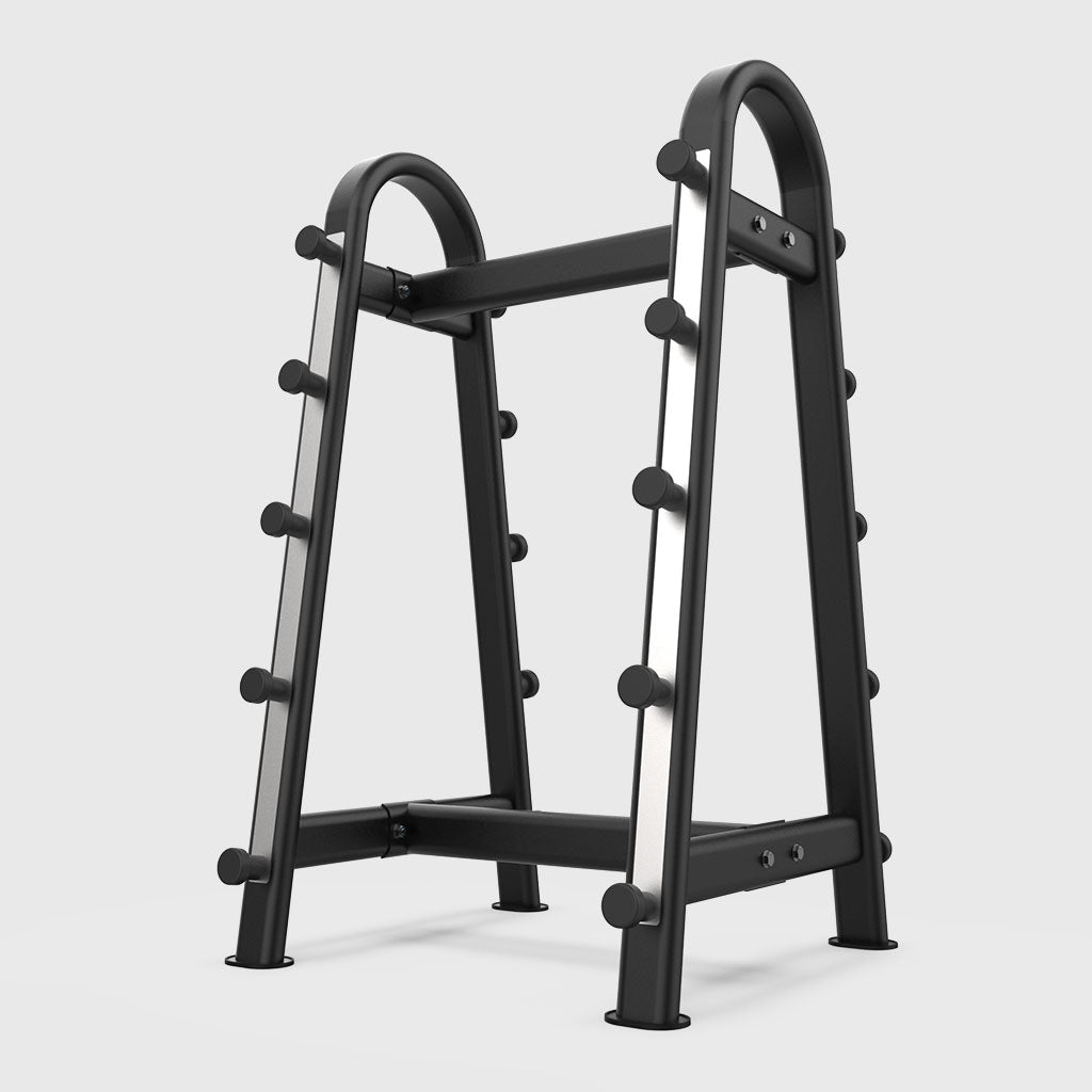 Fixed Barbell & Storage Rack Bundle-Barbell Storage-BLK BOX