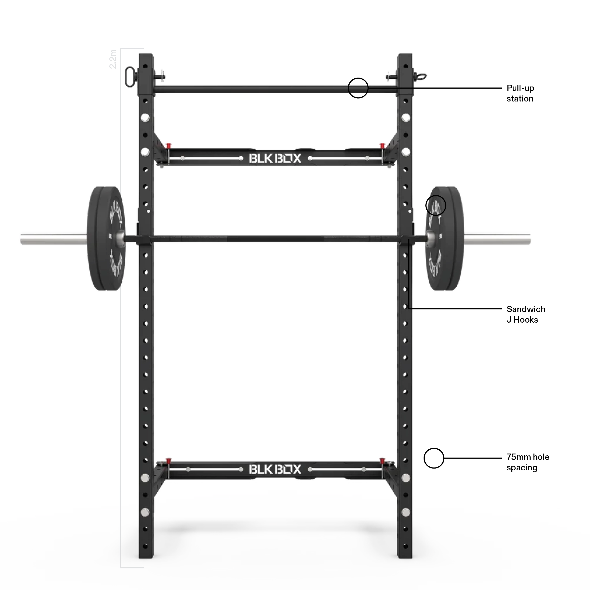 BLK BOX 1 Series Folding Rack | BLK BOX