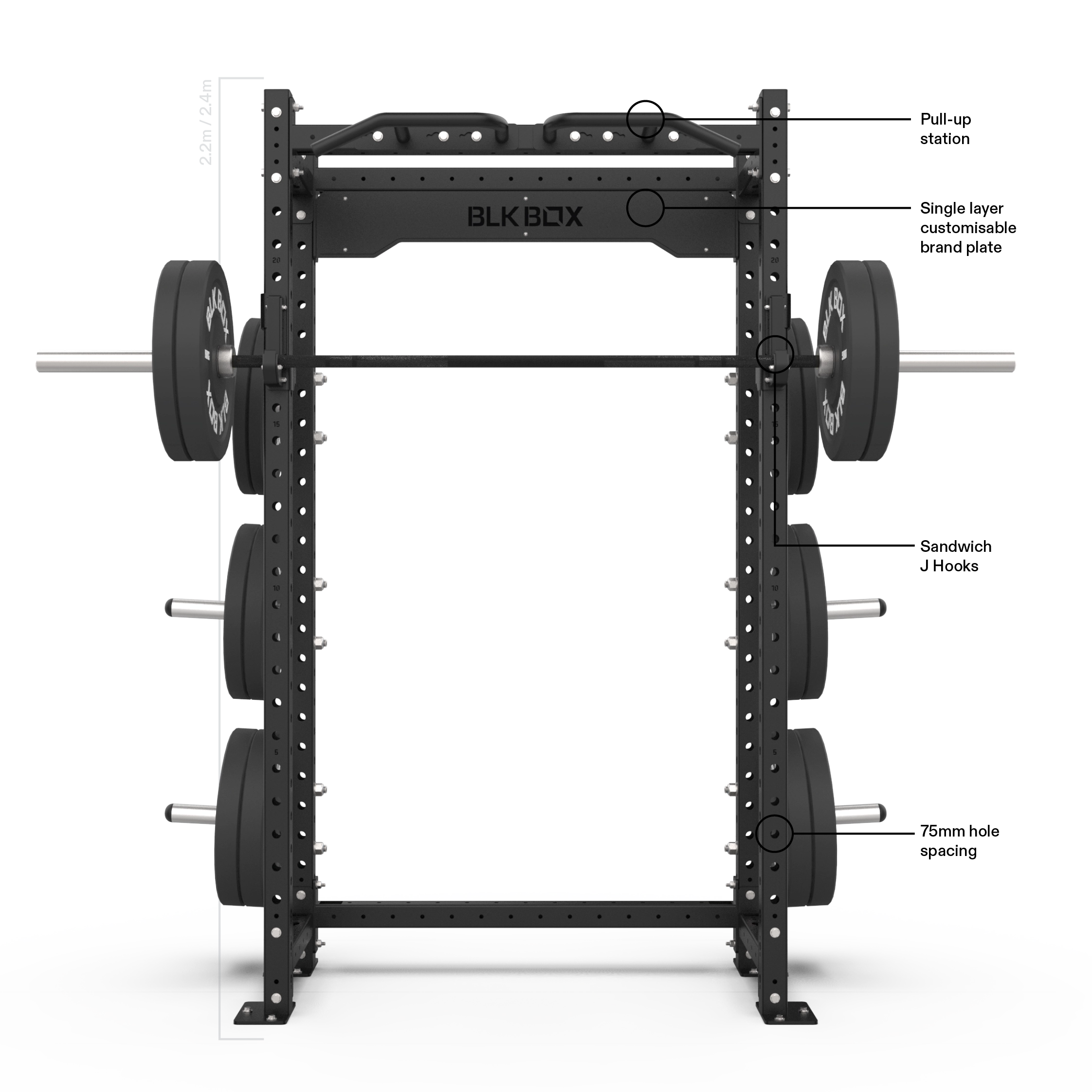BLK BOX 1 Series Half Rack | BLK BOX