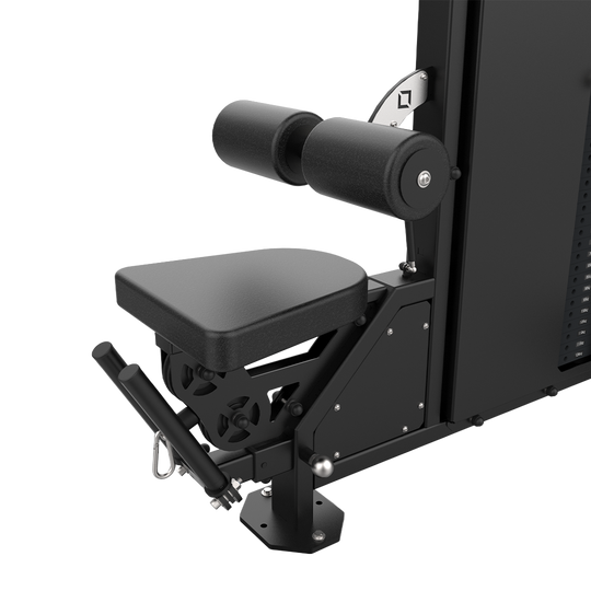 Lat Pulldown Low Row Machine-Pin Loaded Strength Machines-BLK BOX