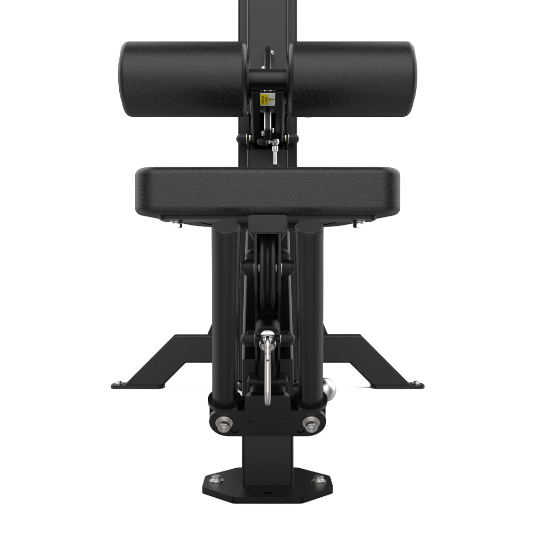 Lat Pulldown Low Row Machine-Pin Loaded Strength Machines-BLK BOX