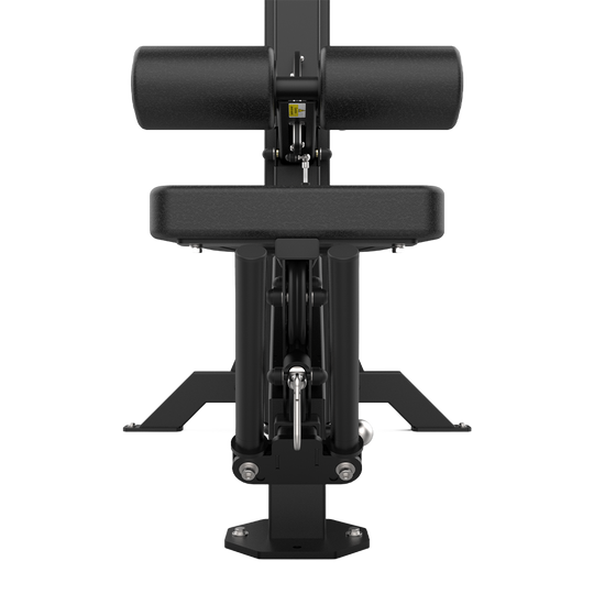 Lat Pulldown Low Row Machine-Pin Loaded Strength Machines-BLK BOX