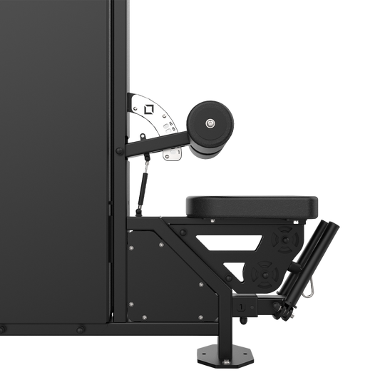 Lat Pulldown Low Row Machine-Pin Loaded Strength Machines-BLK BOX