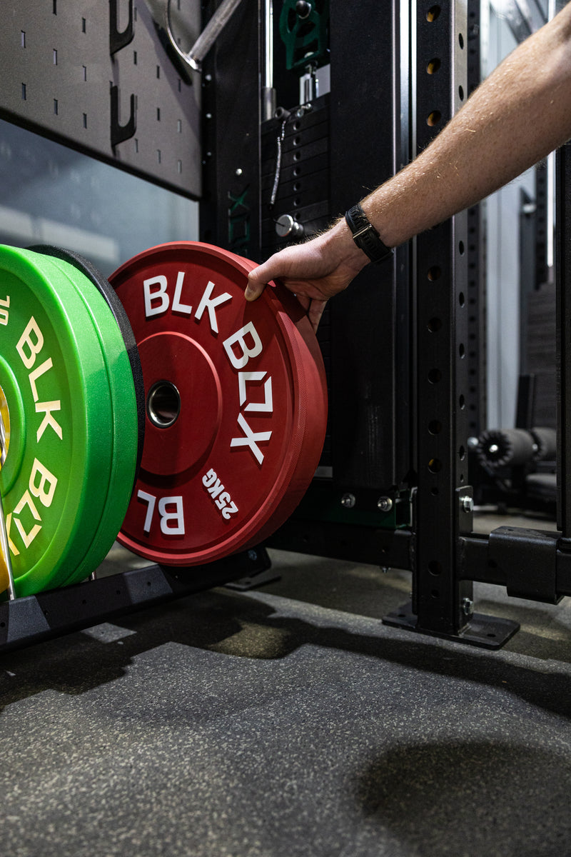 [Outlet] Coloured GripX Bumper Weight Plates-Premium Bumpers-BLK BOX