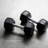 Rubber Hex Dumbbell