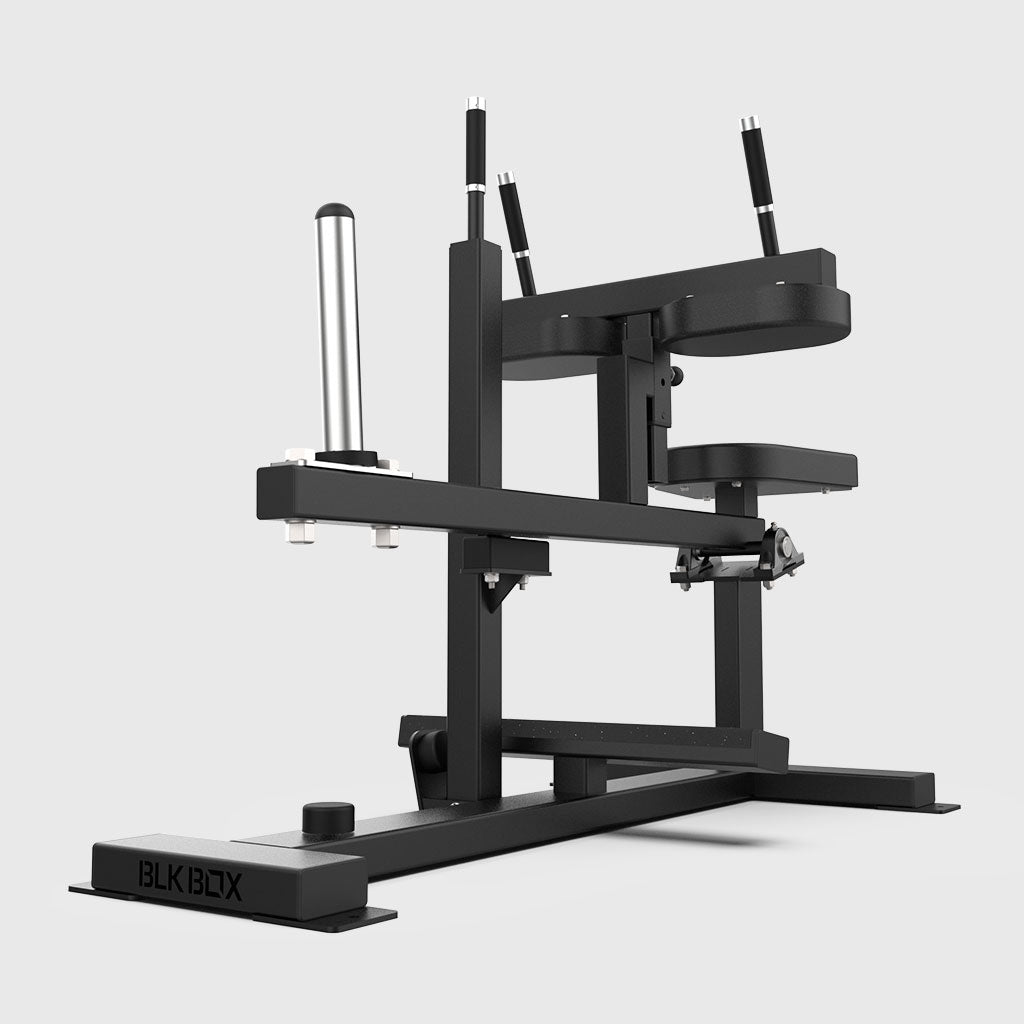 BLK BOX Plattenbeladene sitzende Wadenhebung