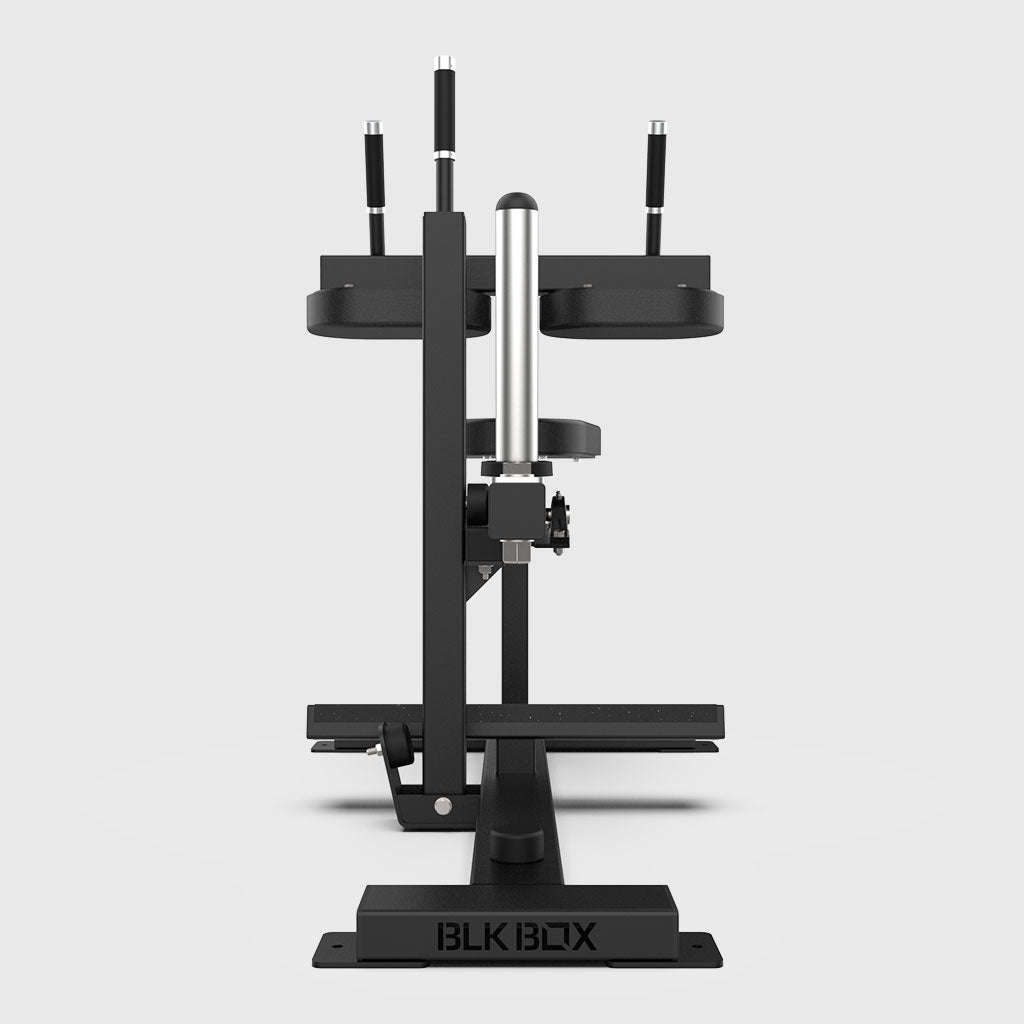 BLK BOX Plattenbeladene sitzende Wadenhebung