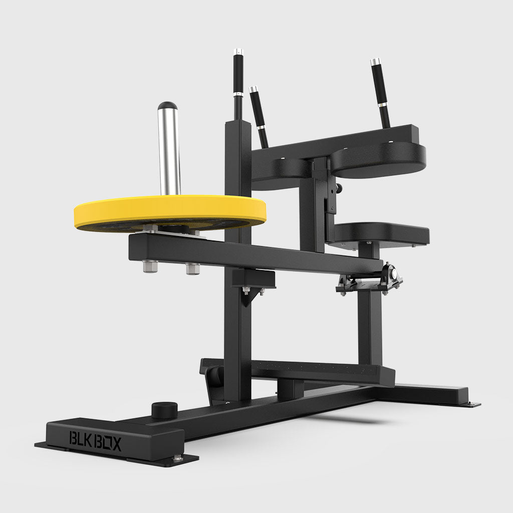 BLK BOX Plattenbeladene sitzende Wadenhebung