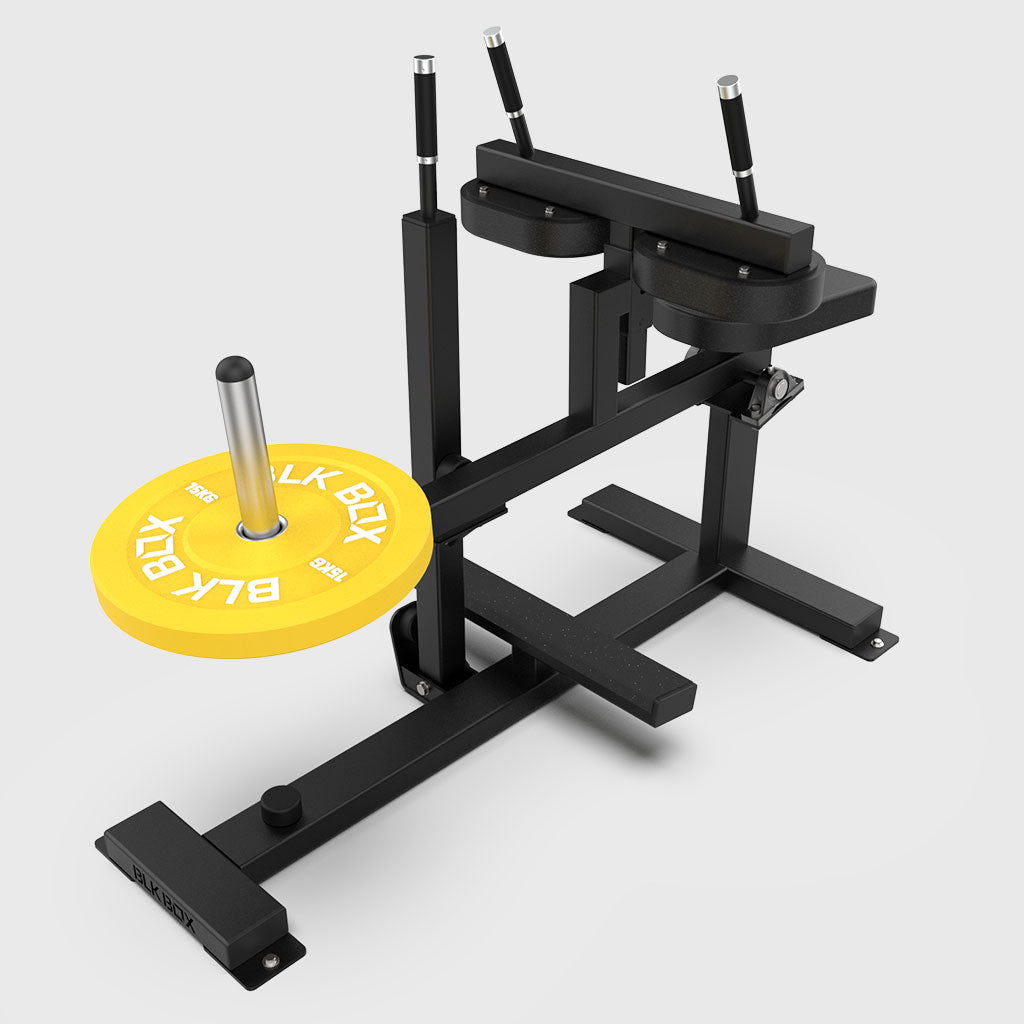 BLK BOX Plattenbeladene sitzende Wadenhebung