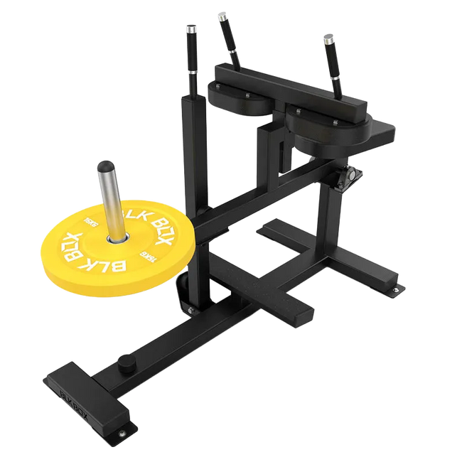 Plate-Loaded Seated Calf Raise