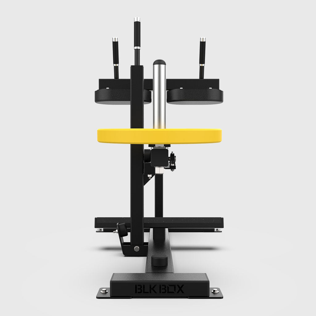 BLK BOX Plattenbeladene sitzende Wadenhebung