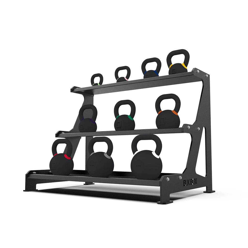 BLK BOX 3 Tier Kettlebell Rack
