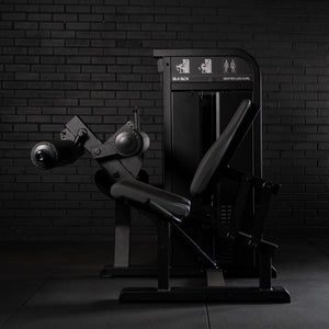 BLK BOX Pin Loaded Seated Leg Curl side 