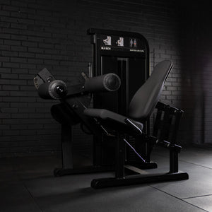 BLK BOX Pin Loaded Seated Leg Curl side lower