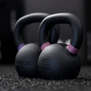 Premium Cast Iron Kettlebell - Dual Marked