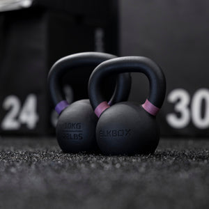 Premium Cast Iron Kettlebell - Dual Marked