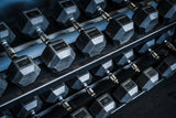 BLK BOX Rubber Hex Haltères (vendu individuellement)
