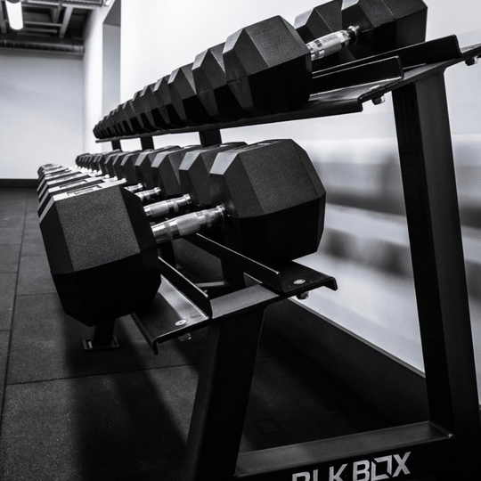 2 Tier Hex Dumbbell Rack 2.5-30kg